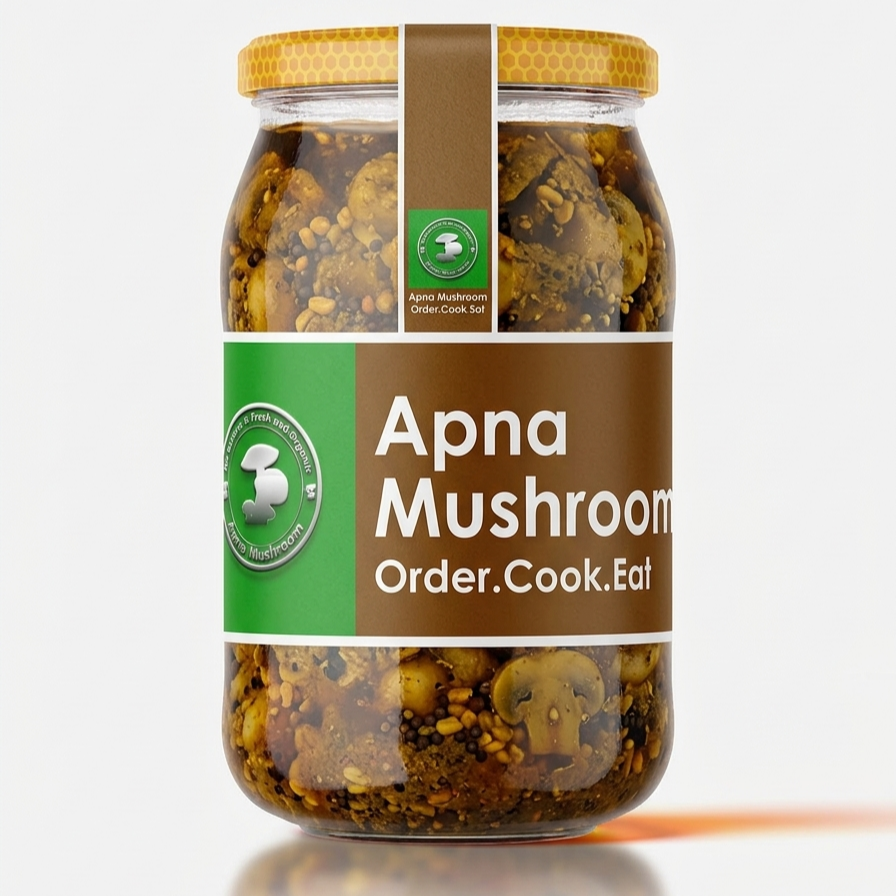 Mushroom Pickle-Traditional Taste