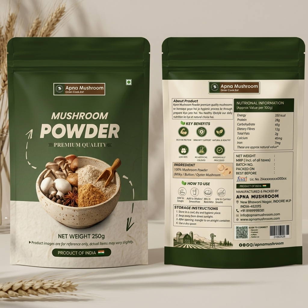 Mushroom Powder - Natural