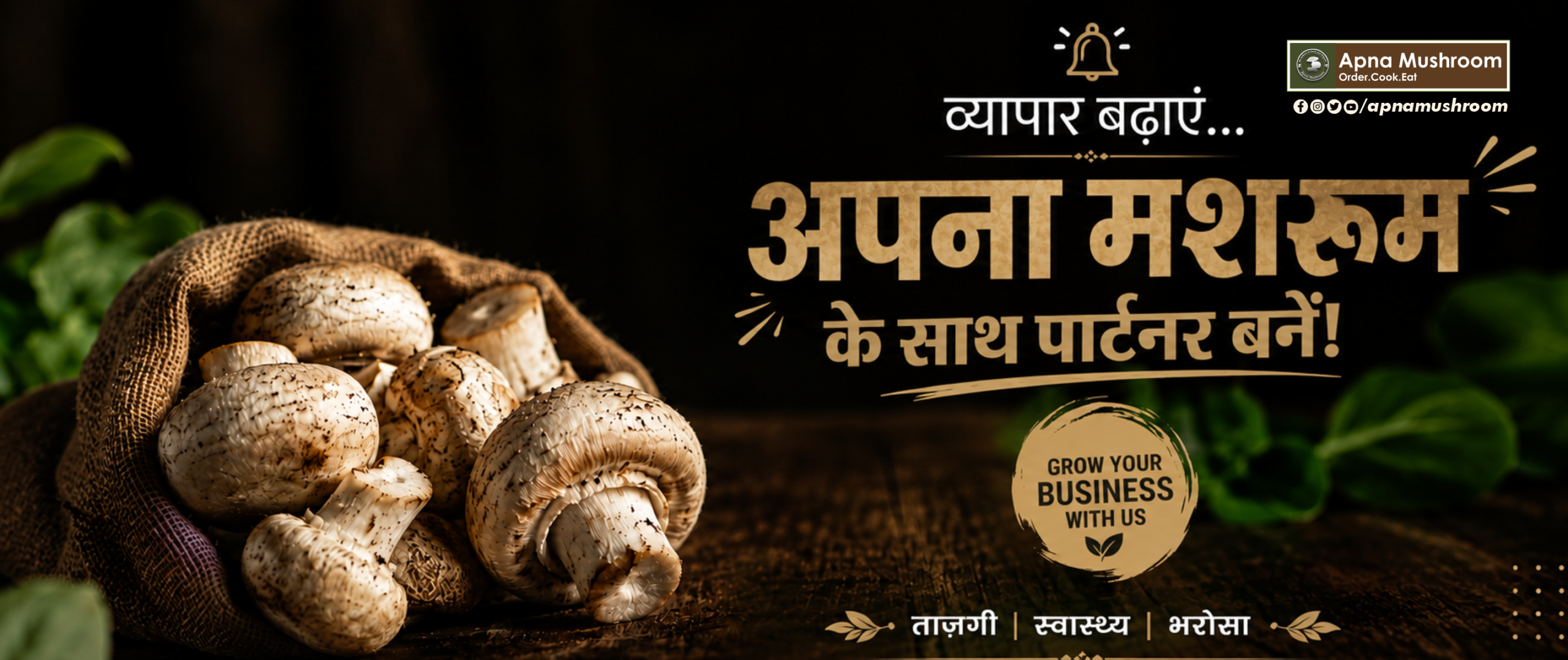 Apna Mushroom -Partner